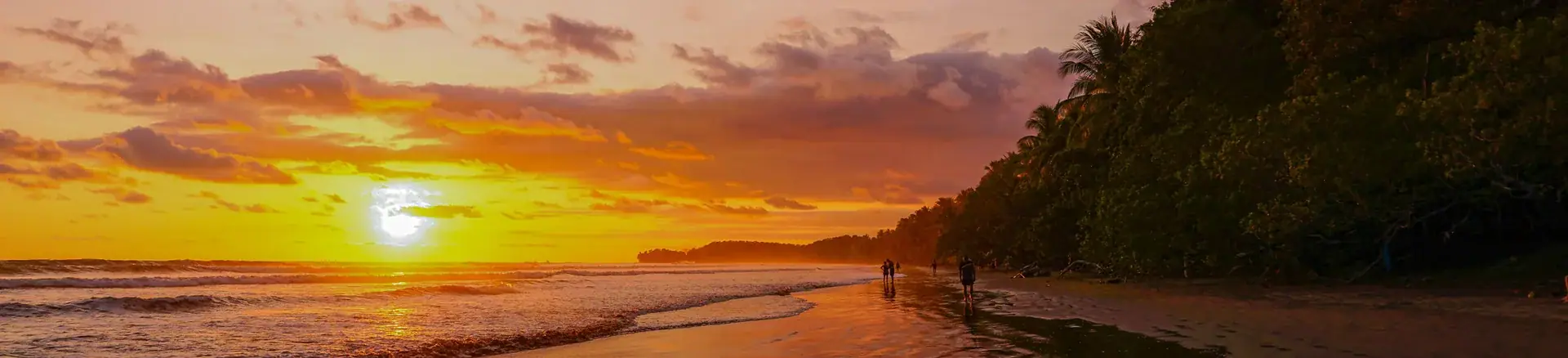 Costa Rica sunset — Guanacaste Gold Coast